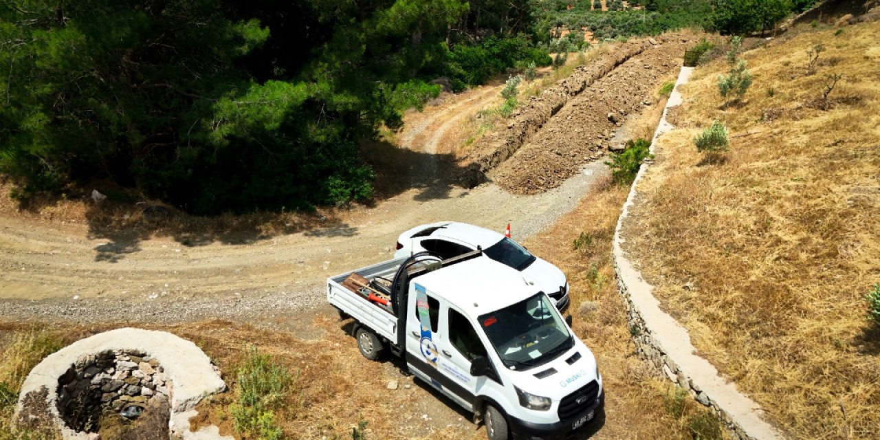 Datça’da su hattı güçleniyor: Örencik Mevkii’nde altyapı yenileniyor