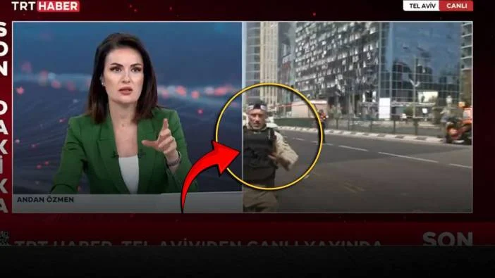 İsrail polisinden TRT Haber ekibine sert müdahale