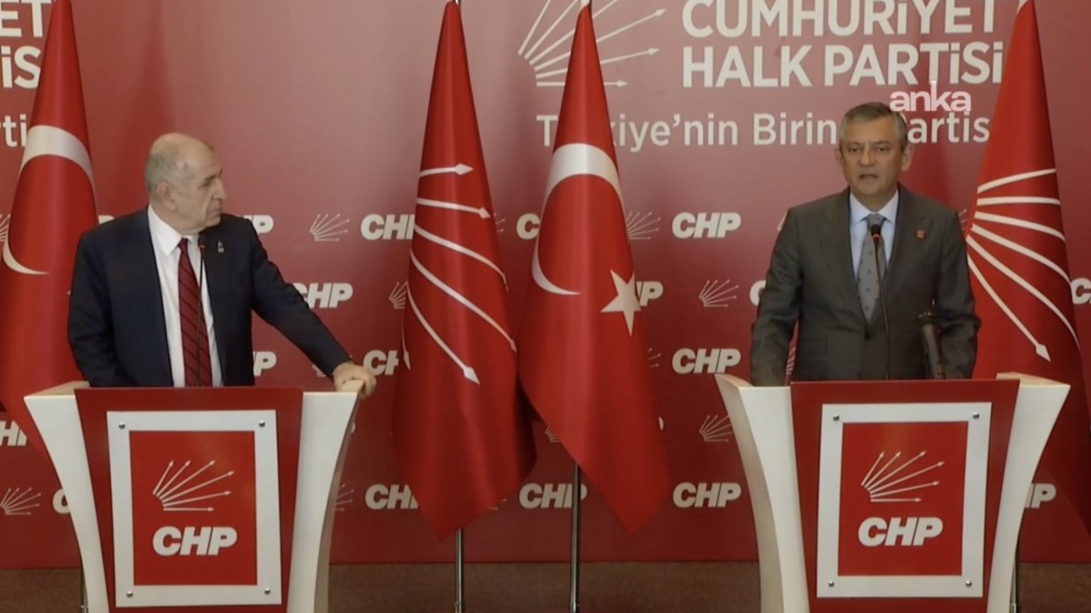 Ümit Özdağ Özgür Özel'e görüştü:  “Muhalefetin sürtüşmesi bir kişiye yarar”