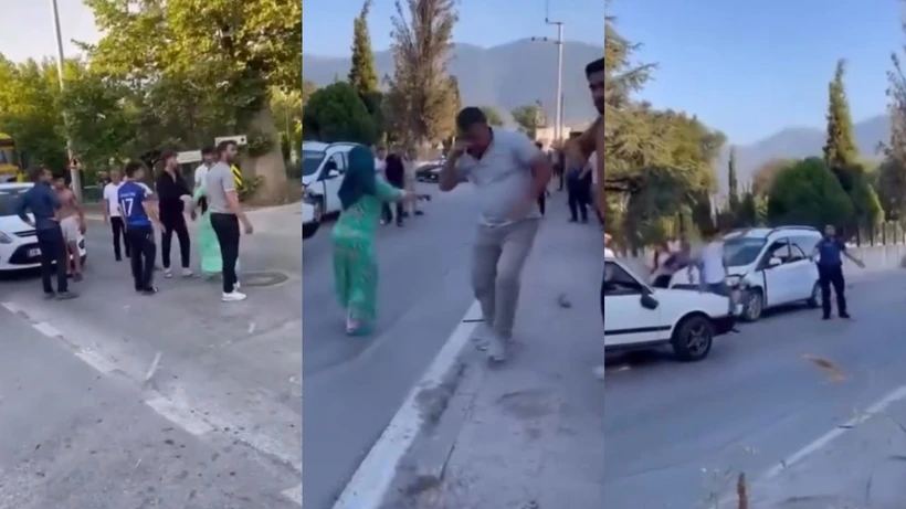 Bursa'da dehşete düşüren olay: Trafikte 5 kişilik aile bıçaklandı