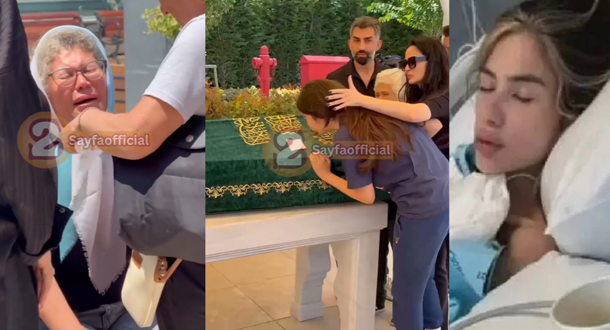 Nihal Candan’a veda: Annesi ve kardeşi gözyaşlarına boğuldu