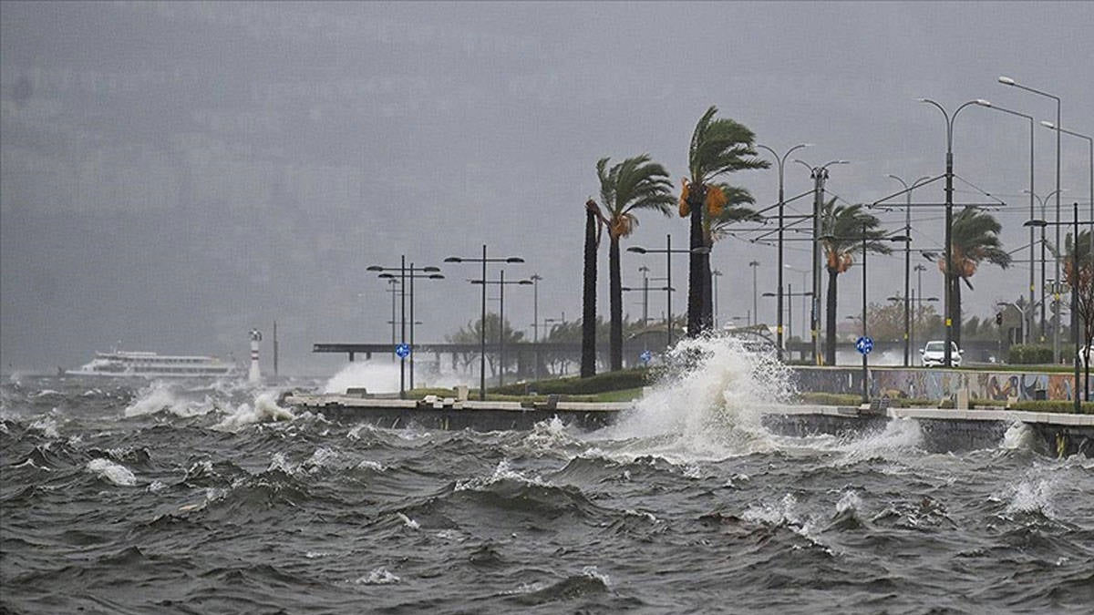 Ege için fırtına uyarısı