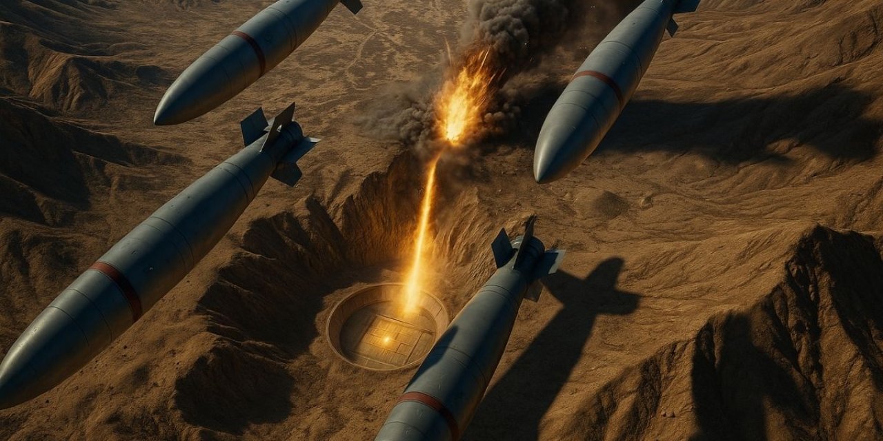 ABD'nin en güçlü bombası GBU-57 gerçeği! Sadece gözdağı mıydı?