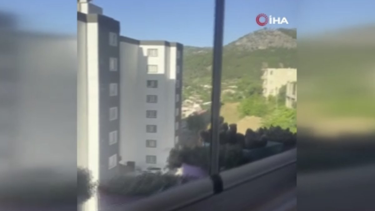 Adana'daki 4.5'lik depremin görüntüsü ortaya çıktı