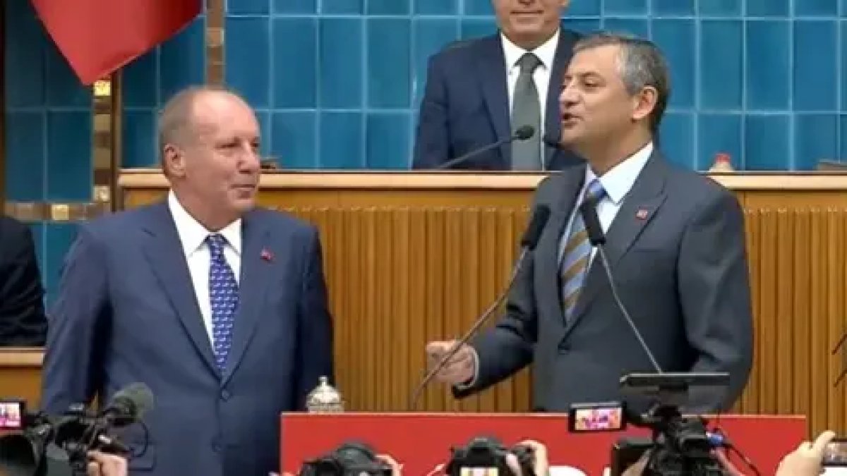 Özgür Özel grup toplantısında konuştu