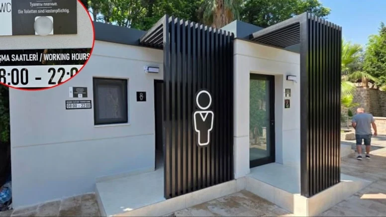 Antalya’da tuvalette Euro şoku: Türk Lirası geçmiyor