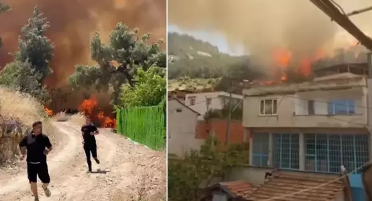 Türkiye alev alev: 6 ilde orman yangını! Yerleşim yerleri tahliye edildi