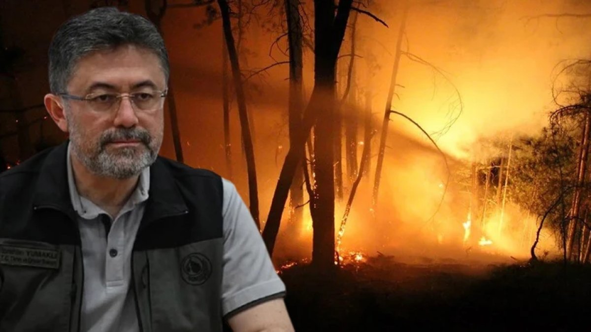 Bakan Yumaklı açıkladı: 150 yangın, 8’i halen aktif