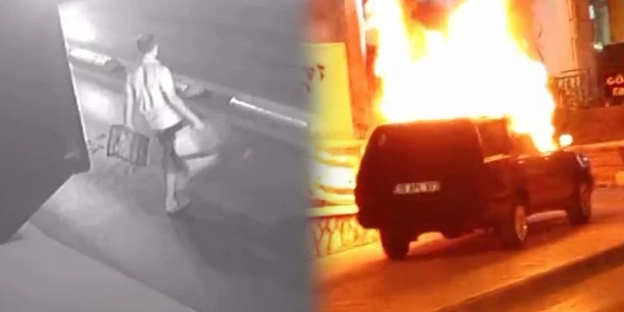 Boşanmak isteyen eşine dehşeti yaşattı: Alevleri gören vatandaşlar koştu! Yakacağını söylemişti