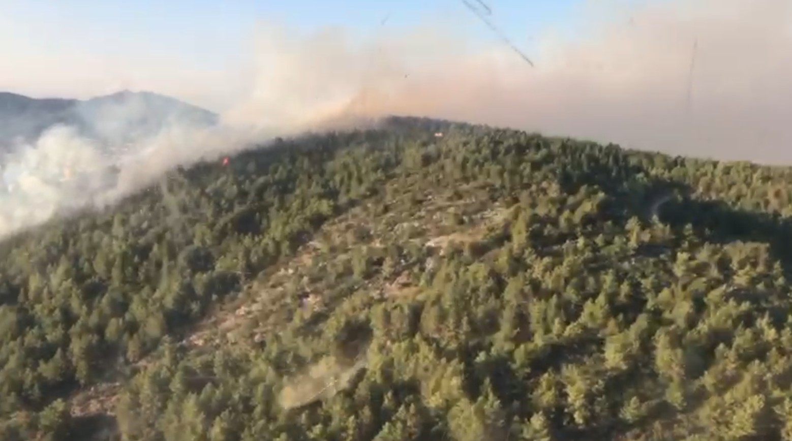 Antalya Gazipaşa’da orman yangını