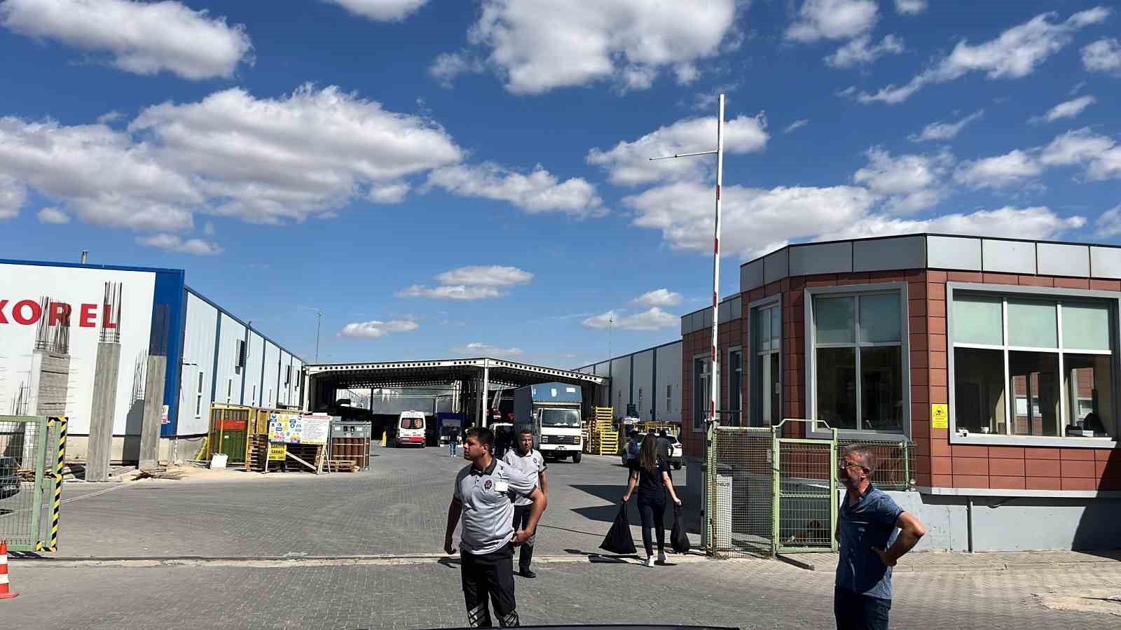 Eskişehir’de fabrika yangını