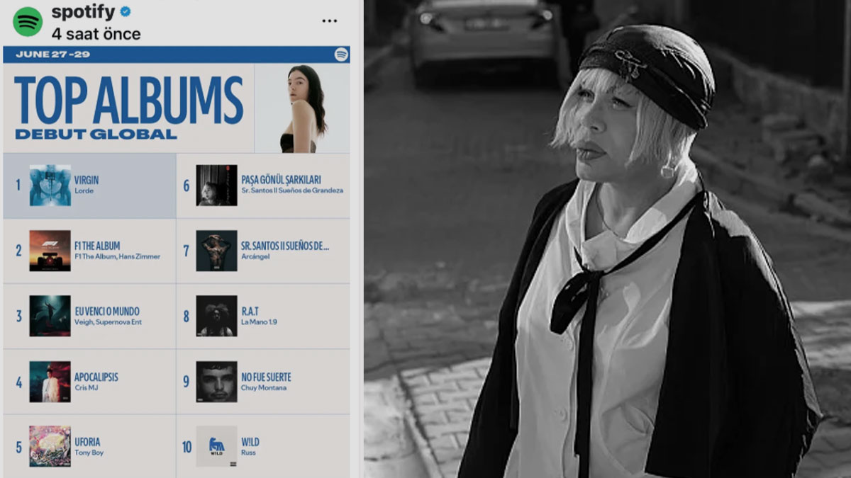 Minik Serçe dünya listelerinde fırtına estirdi: Paşa Gönül şarkıları 6. sırada!