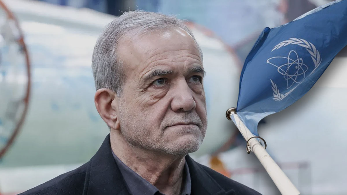 Pezeşkiyan duyurdu: Uluslararası Atom Enerjisi Ajansı ile ilişkiler askıya alındı