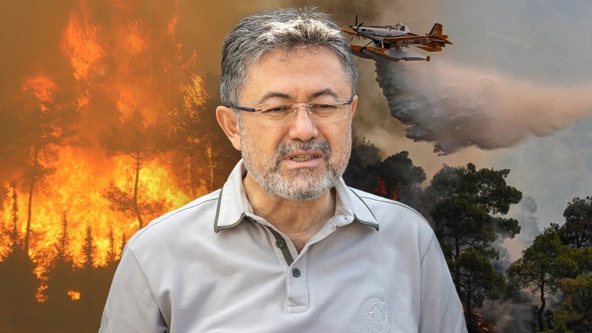 Orman yangınlarında son durum: Bakan Yumaklı'dan açıklama geldi