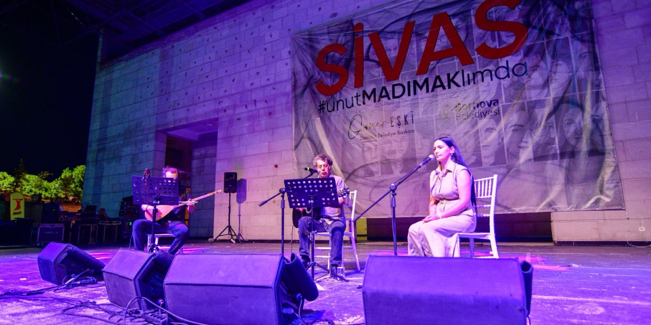 Bornova’da Madımak Olayı'nın 32'nci yılında anma etkinlikleri düzenlendi