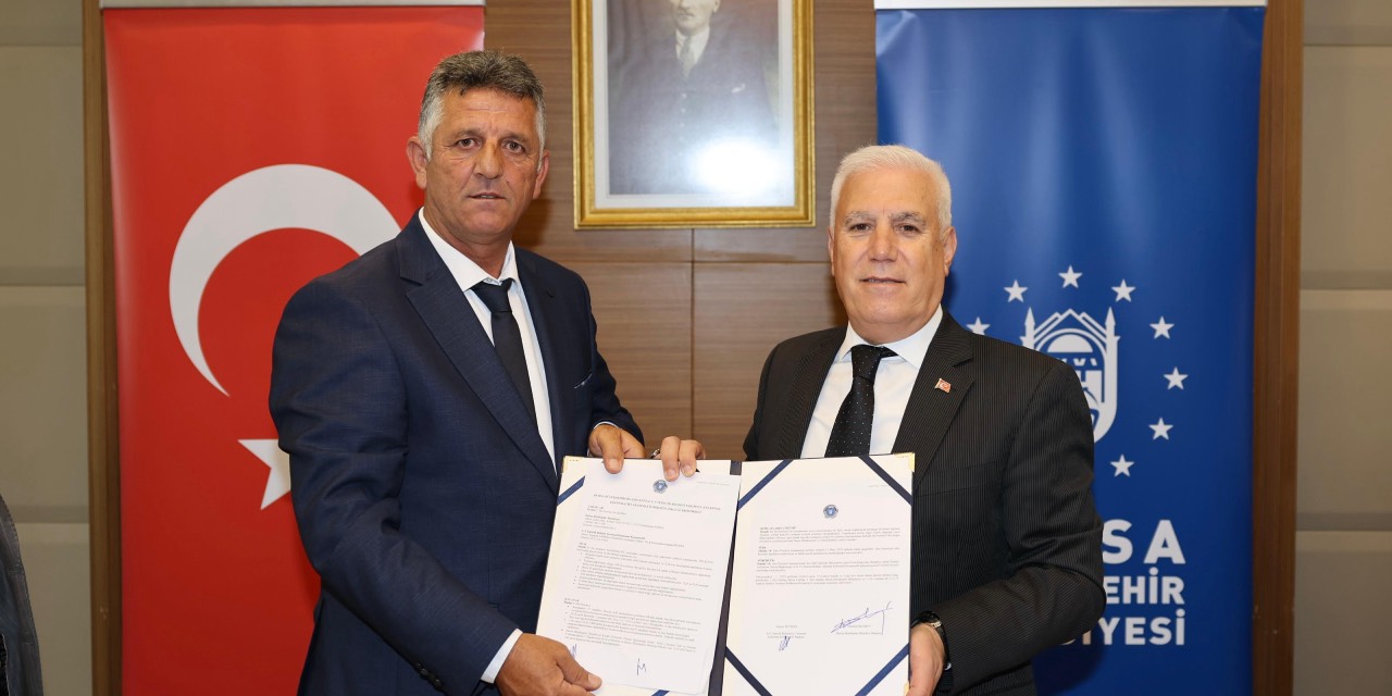 Bursa Büyükşehir Belediyesi'nden üreticiye ekipman desteği