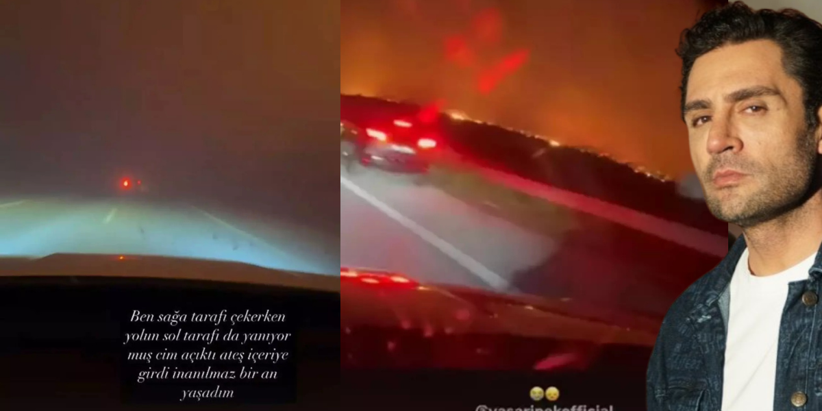 Ünlü şarkıcı İzmir'deki yangında alevlerin arasında kaldı: Yanıyordum resmen yanıyordum