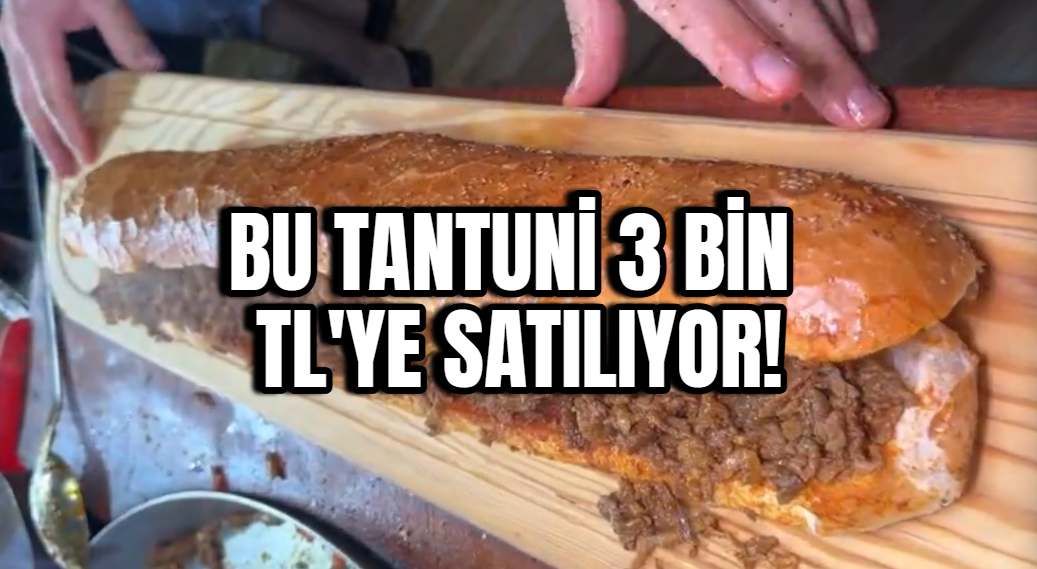 Sokak lezzeti lüks oldu! Bu tantuni 3 bin TL’ye satılıyor