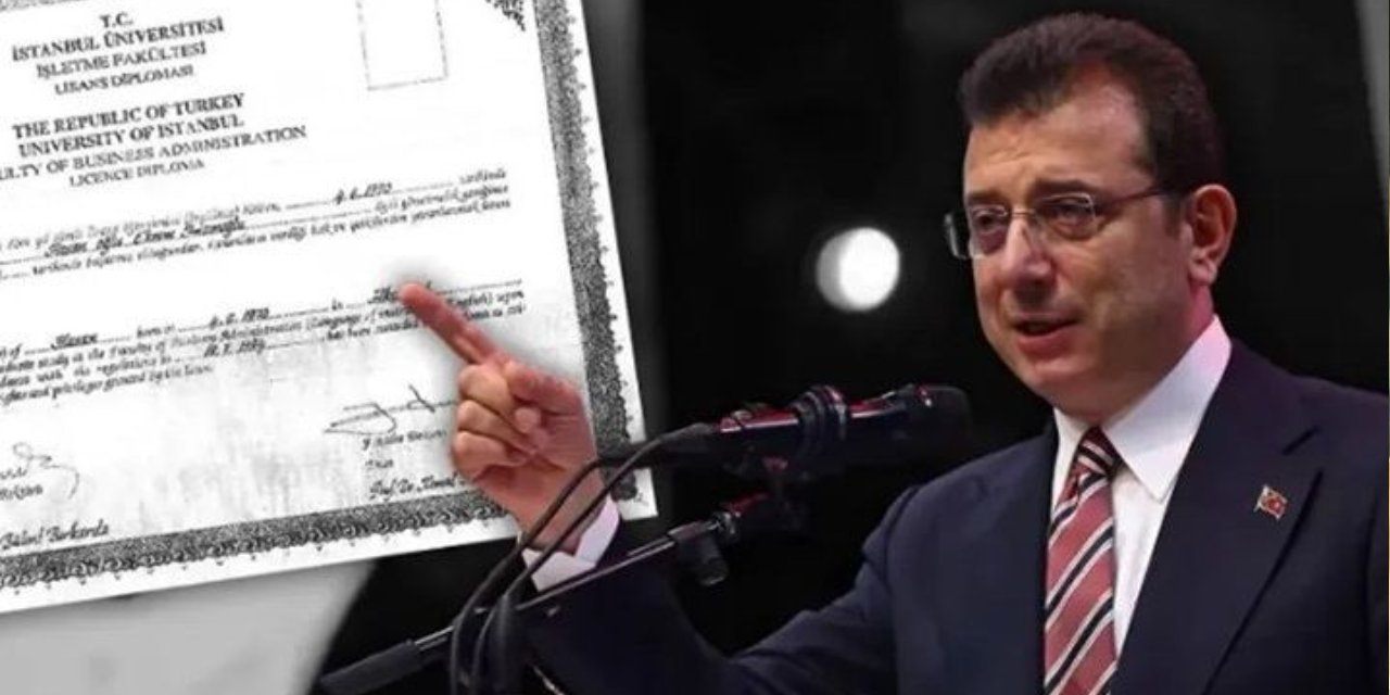 İmamoğlu'na diploma iddianamesi hazırlandı! İstenen ceza belli oldu