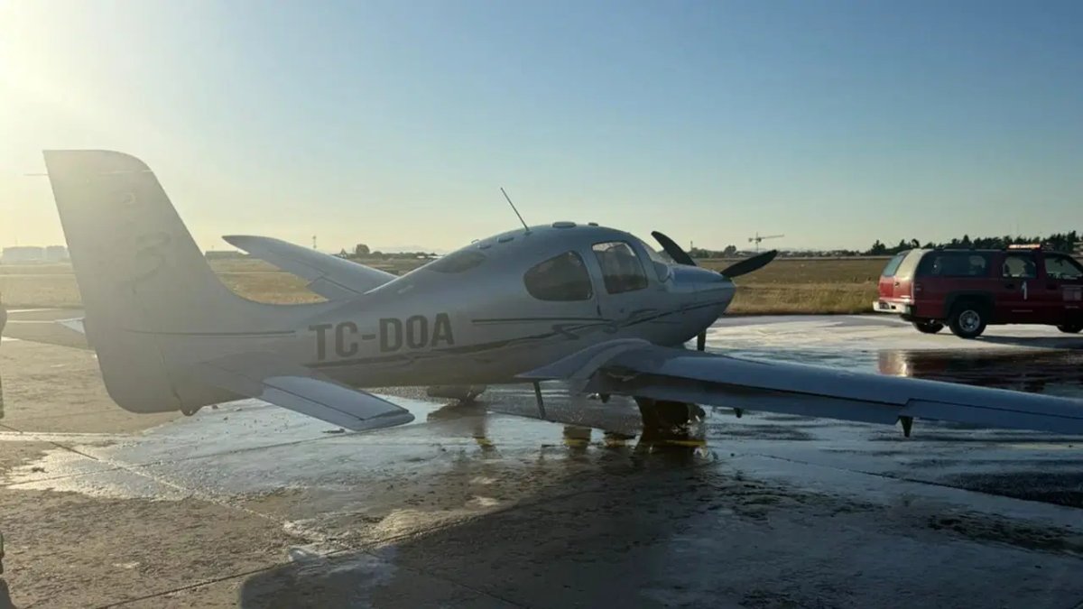 Pilot yangın ikazı verdi: Atatürk Havalimanı pisti kapatıldı
