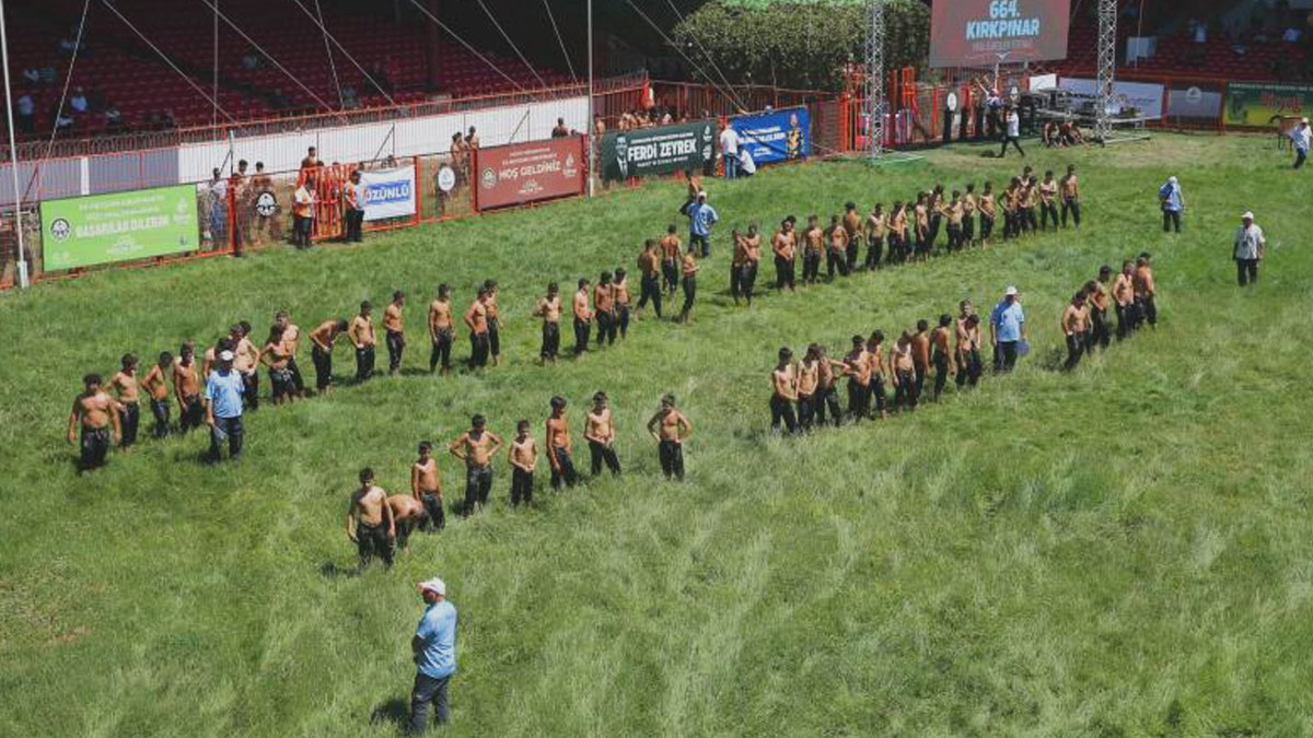 664. Tarihi Kırkpınar Yağlı Güreşleri başladı