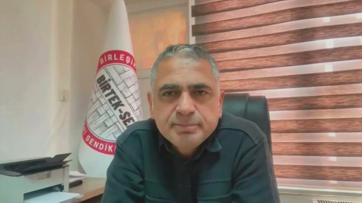 BİRTEK-SEN Başkanı Mehmet Türkmen'in ev hapsi cezası kaldırıldı
