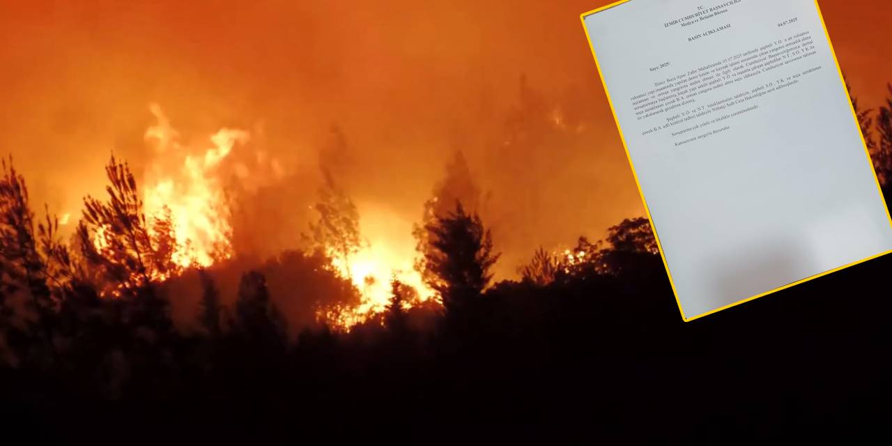 Buca’daki orman yangını soruşturmasında yeni gelişme!