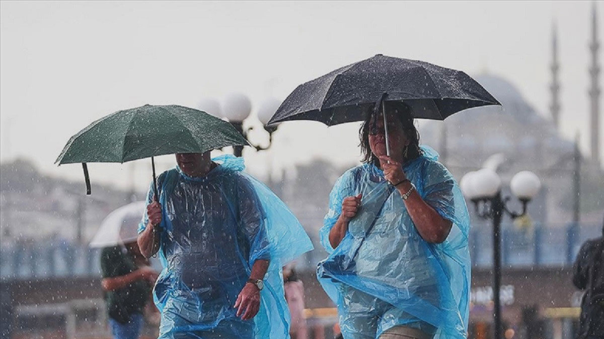 Meteoroloji'den 7 kent için sağanak uyarısı