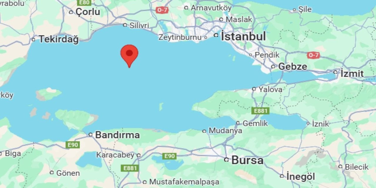 İstanbul'da 4.1 büyüklüğünde deprem