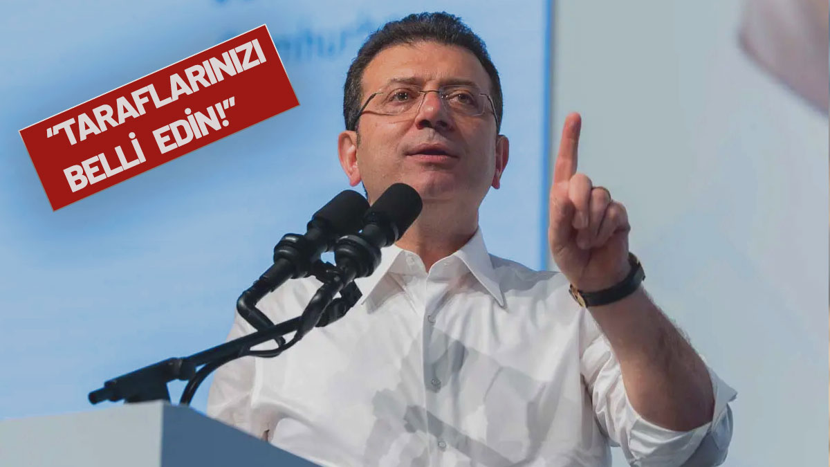 İmamoğlu’ndan bürokrasi ve iş dünyasına çağrı: Tutumlar netleşmeli
