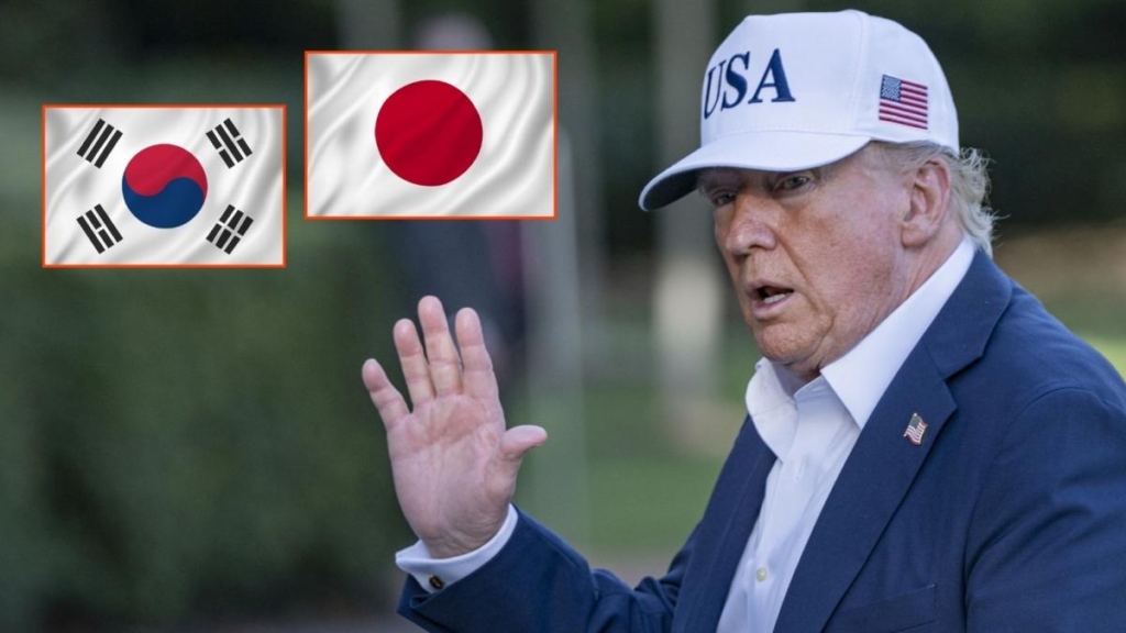Trump’tan Japonya ve Güney Kore’ye ticaret şoku: Gümrük vergisi kararı yolda