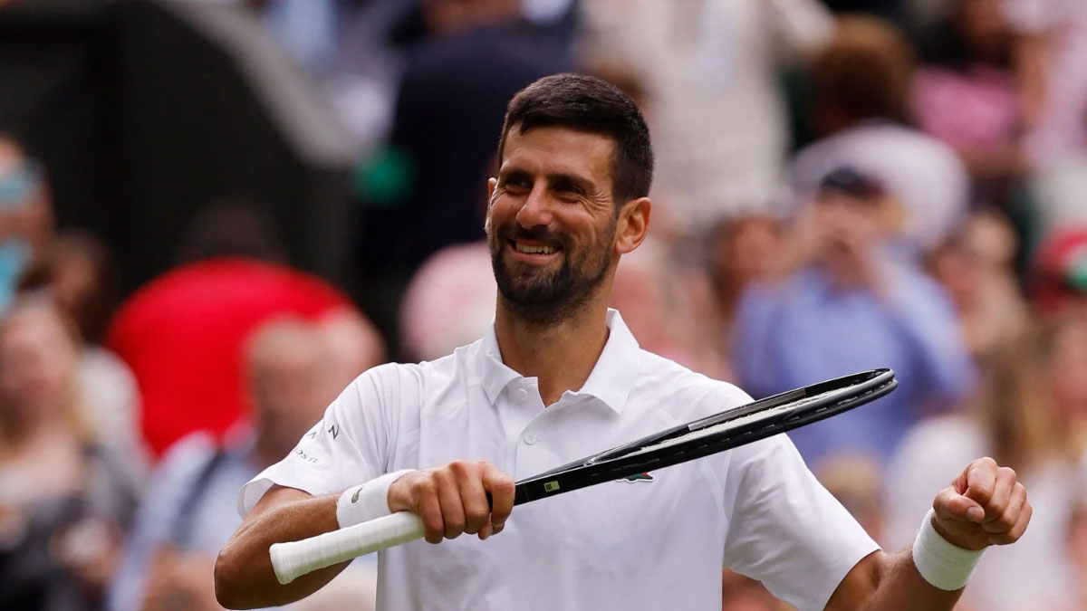 Novak Djokovic Wimbledon'da çeyrek finalde