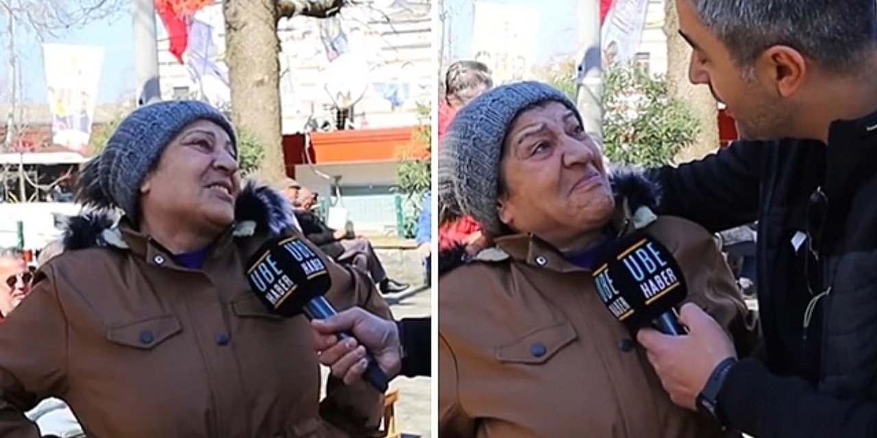 Sokak röportajında şehit annesi muhabiri oğluna benzetti! İzleyenler gözyaşlarını tutamadı: Annenden isteğin var mı yavrum?