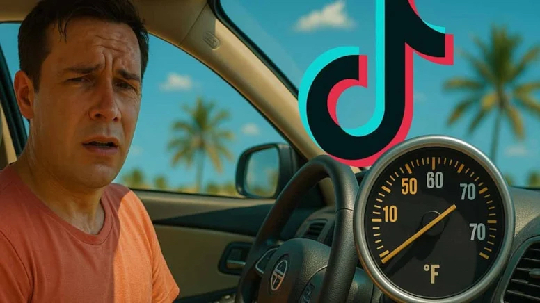 Viral olan bu yöntemle aracınızı 30 saniyede 10 derece serinletin!