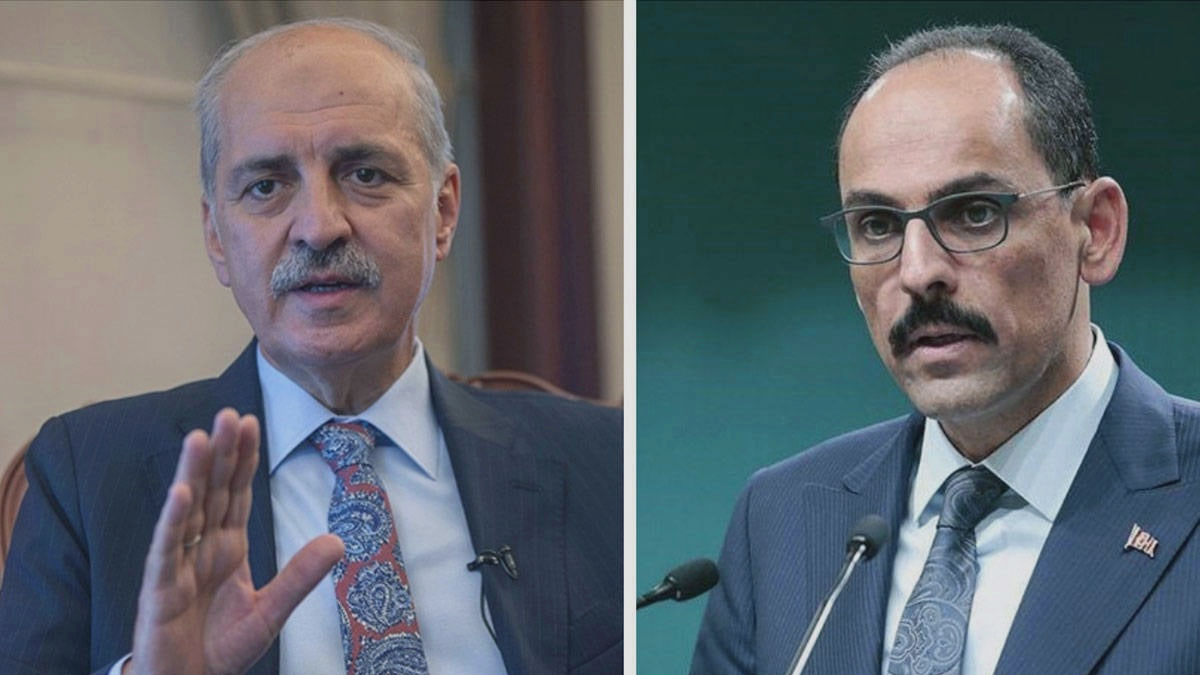 MİT Başkanı Kalın'dan, Numan Kurtulmuş'a ziyaret