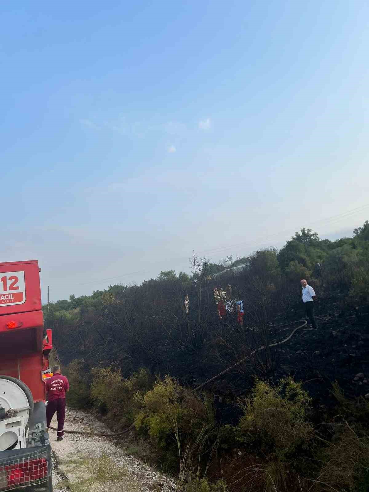 Osmaniye'de orman yangını kontrol altına alındı