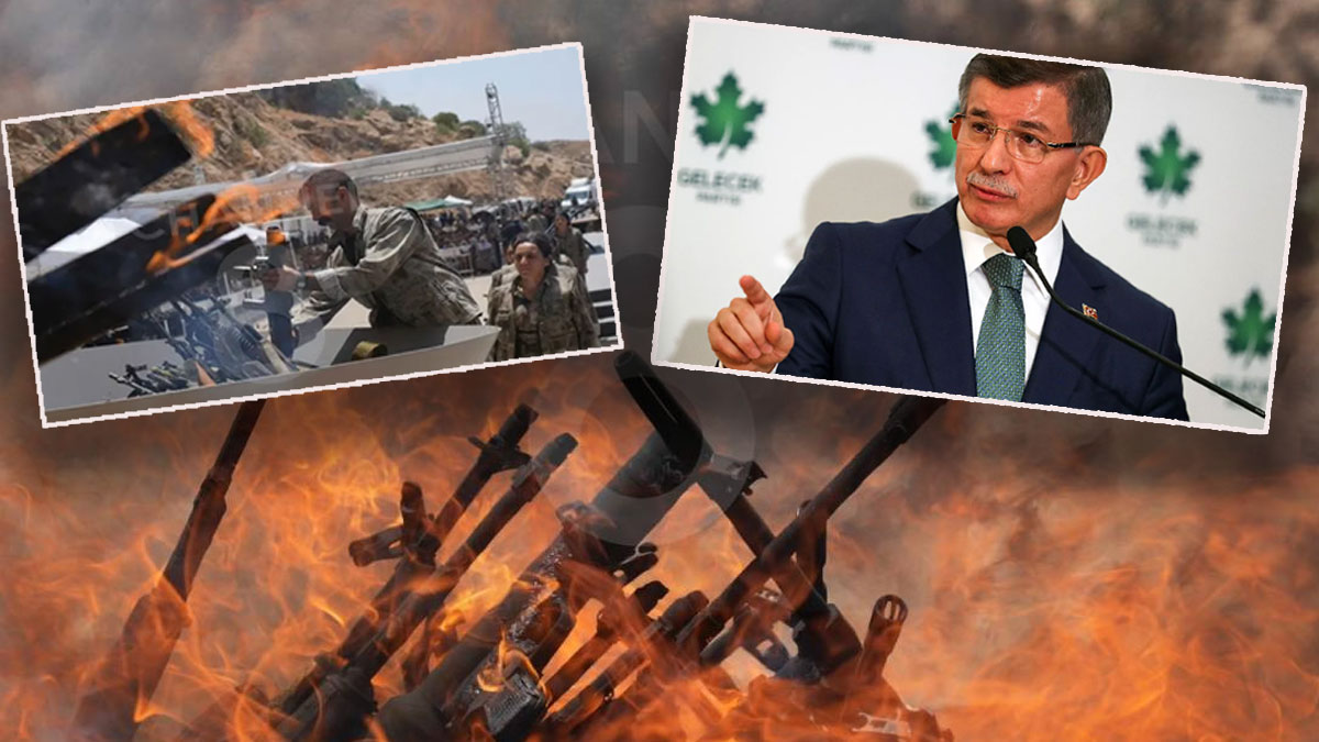 PKK'nın silah bırakmasına Davutoğlu'ndan ilk yorum: "Bugünkü silah bırakma töreni bir son değil bir başlangıçtır"