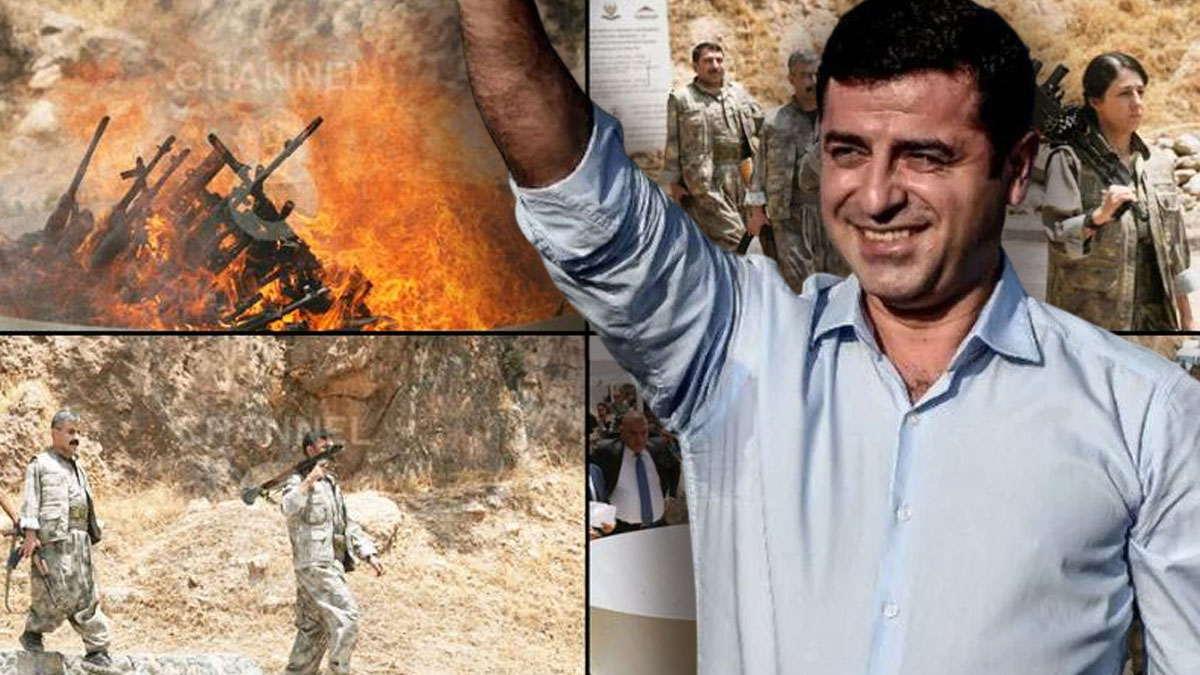 Demirtaş'tan silahların tasfiyesine ilişkin ilk açıklama: Barışın kaybedeni olmaz