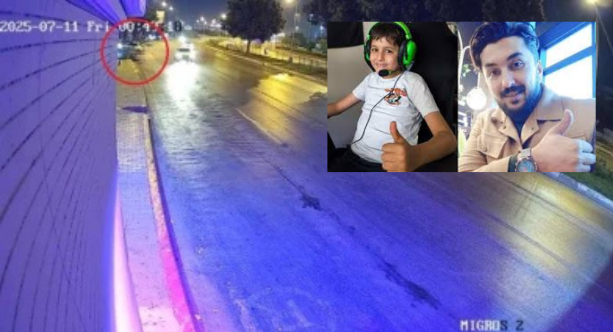 Baba ve 8 yaşındaki oğlu hayattan koparan kaza: Deprem deteyı yürekleri dağladı