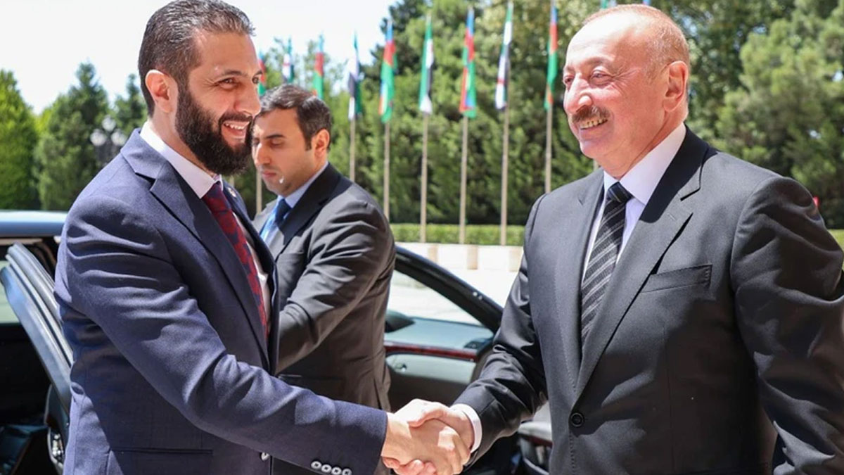 Suriye Cumhurbaşkanı Şara, Azerbaycan’da