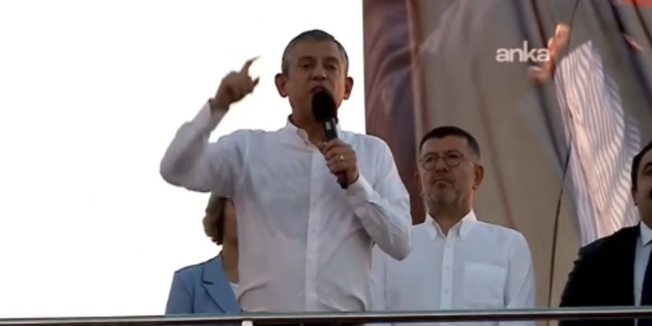 Özgür Özel'den Malatya'da Erdoğan'a tepki: Terör örgütünün başıyla anlaştılar bizim belediye başkanları hala içerde