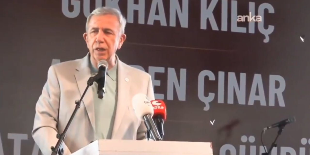 Mansur Yavaş'tan sert açıklama: Hani PKK’lılar Ankara'da sayaç okuyacaktı?