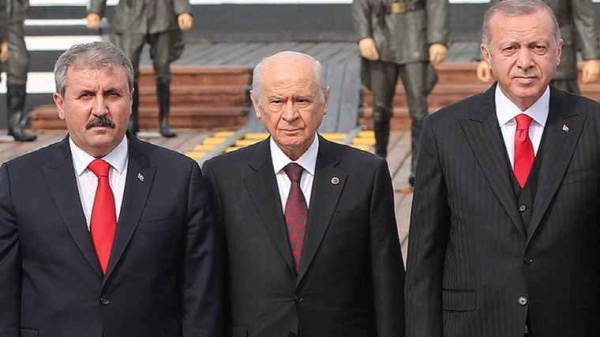 Ankara'da üçlü zirve! Erdoğan, Bahçeli ve Destici bir araya geldi