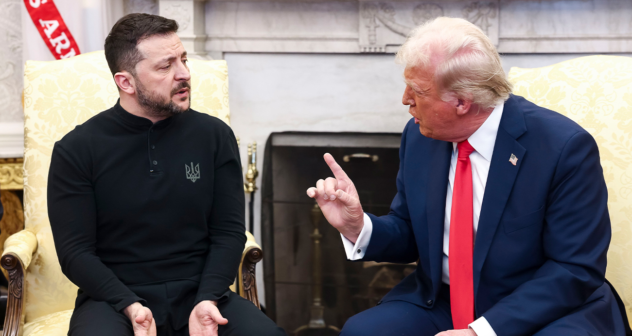 Trump’tan Zelenskiy’e şok soru: Moskova’yı vurabilir misiniz?