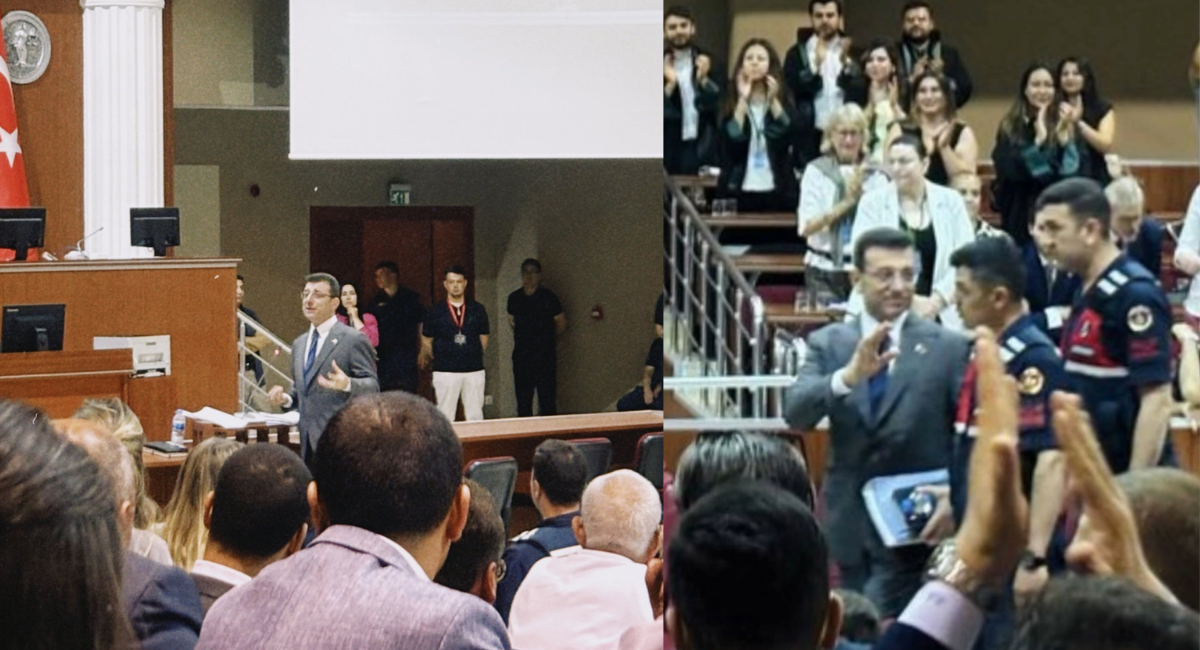 İmamoğlu ile savcı arasında gerginlik: Size bakmak yasak mı savcı bey?