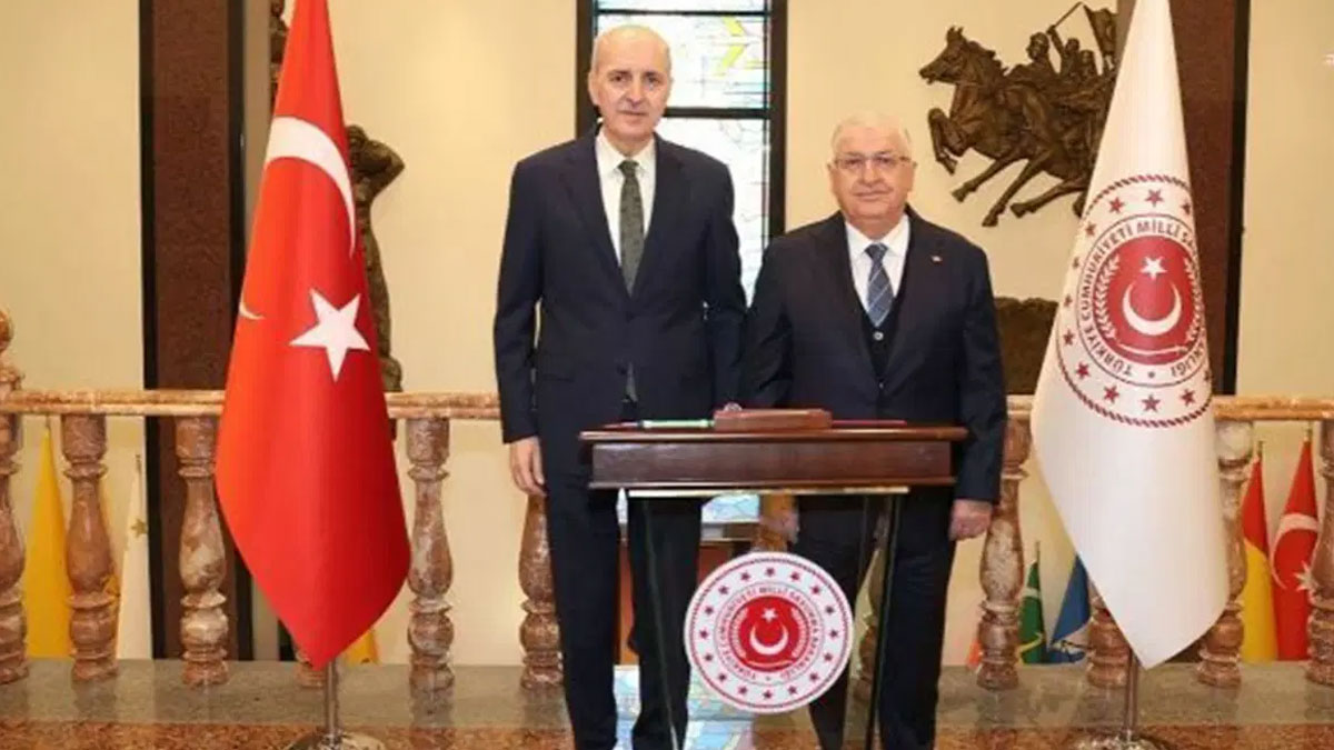 Numan Kurtulmuş ve Milli Savunma Bakanı Güler arasında kritik görüşme
