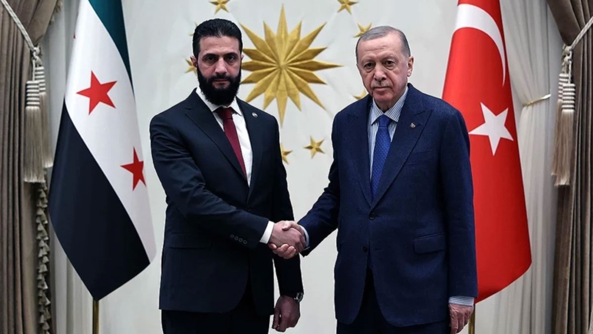 Erdoğan, Suriye lideri Şara ile görüştü
