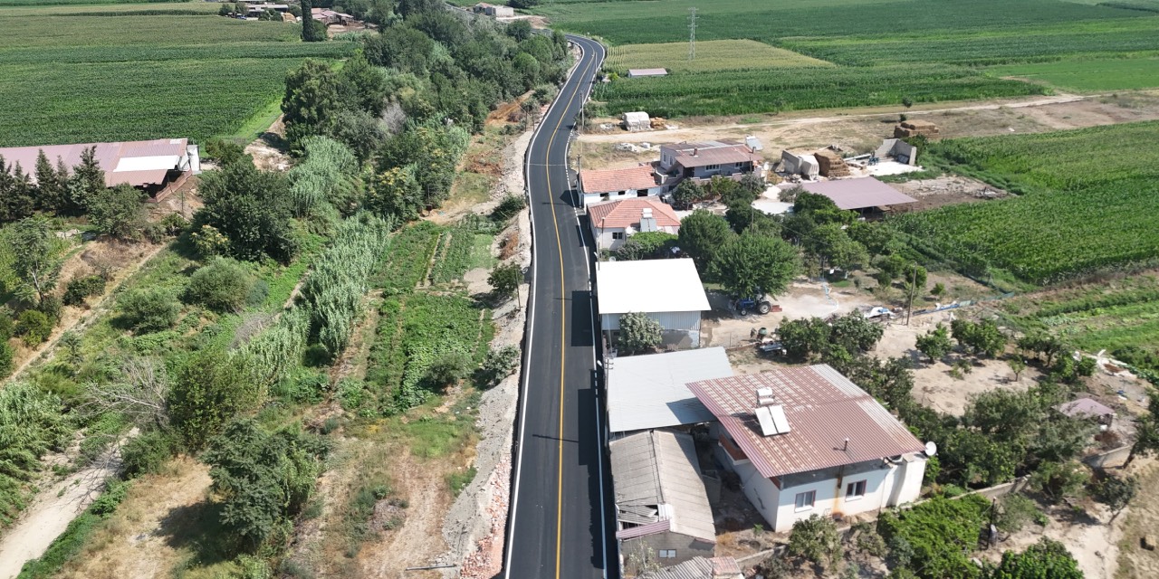 Milas Damlıboğaz Mahallesi’nde yol yenileme çalışmaları tamamlandı