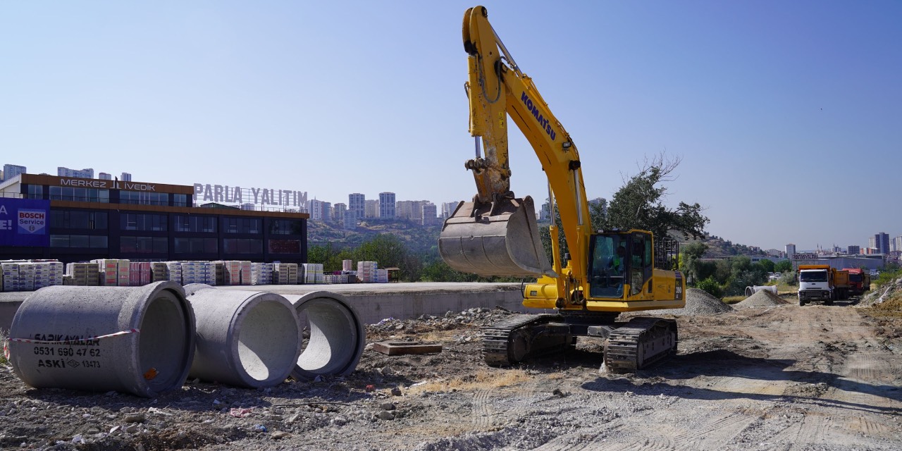 Keçiören’e 56 kilometrelik yeni atıksu ve yağmursuyu hattı