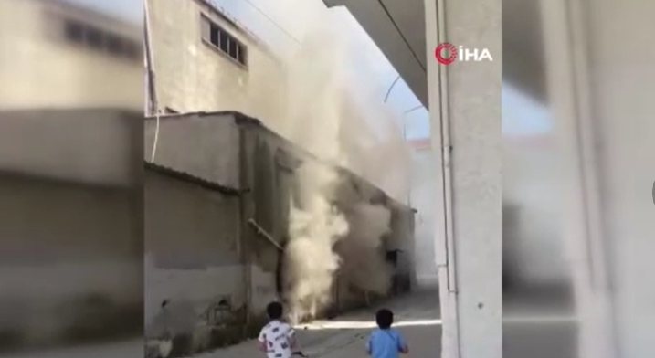 Esenyurt’ta fabrika yangını